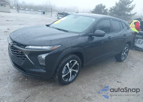 2024 Chevrolet Trax Fwd 1Rs из США, поврежденный, VIN KL77LGE23RC176977